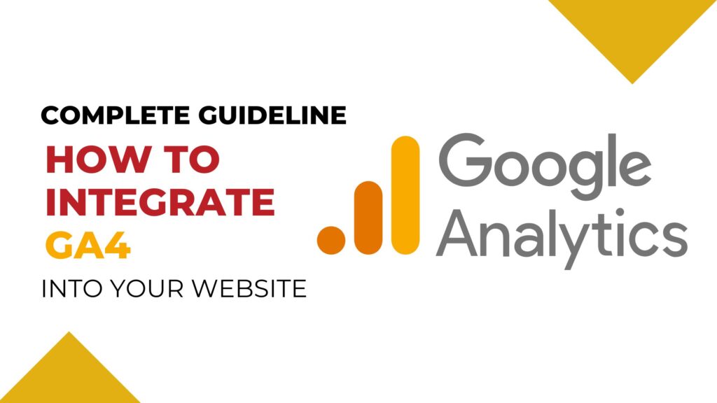 how to integrate GA4 into your website
